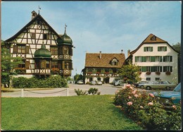°°° 17032 - SVIZZERA - TG - HOTEL RESTAURANT DRACHENBURG UND WAAGHAUS - 1986 With Stamps °°° - Other & Unclassified