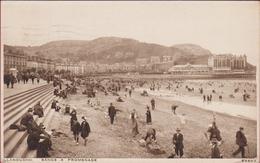 Llanduno Sands & Promenade Wales Caernarvonshire UK United Kingdom OLD Postcard CPA - Caernarvonshire