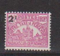 MADAGASCAR         N°  YVERT  :  TAXE   18          NEUF AVEC  CHARNIERES      (  CH  02/23 ) - Timbres-taxe