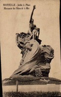 13 - MARSEILLE - JARDIN DU PHARO - MONUMENT DES HEROS DE LA MER - Parken En Tuinen