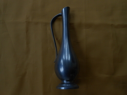 Vase - Vase Soliflore à Anse étain Du Manoir - Stagno