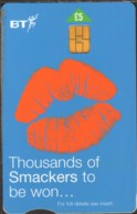 Phonecard Thousand Of Smackers To Be Won, 2002  £5 - Autres & Non Classés