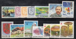 U206 - FINLANDIA  1978 , L'annata Completa 14 Valori  ***  MNH  (2380A) - Años Completos