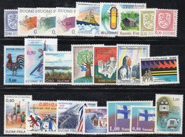 U208 - FINLANDIA  1977 , Unificato L'annata Priva Della Sola Serie 767/768  ***  MNH   (2380A) - Annate Complete