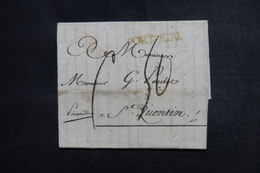 PORTUGAL - Marque Postale " Portugal " Sur Lettre Pour La France - Taxée - L 51209 - ...-1853 Voorfilatelie