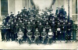 CPA.MILITARIA.CARTE PHOTO.VIVE LA CLASSE 1907...! - Photos