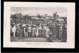 DAHOMEY Porto- Novo Un Tam Tam Ca 1910- 20 Old Postcard - Benin