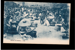DAHOMEY Marche Au Dahomey  Ca 1910-20 Old Postcard - Benin