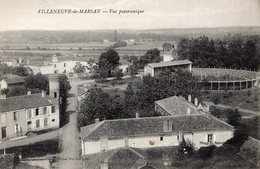 40  VILLENEUVE DE MARSAN -VUE PANORAMIQUE - Villeneuve De Marsan