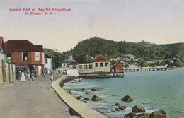 Lower End Of Bay St. Kingstown , St Vincent  Edit  Schiebeler Hamburg . Hand Colored - Saint Vincent E Grenadine