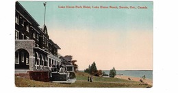 SARNIA, Ontario, Canada, Lake Huron Park Hotel, Lake Huron Beach, 1915 Postcard, Lambton County - Sarnia