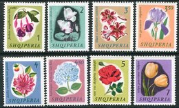 ALBANIA 1965 Flowers Set  MNH / **.  Michel 959-66 - Albanië