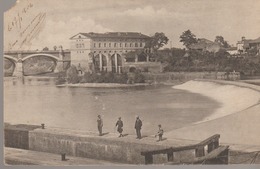 C. P. A - PLAN D'EAU - PONT - BÂTIMENT - POSTÉE DE MONTAIGU DE QUERCY EN 1904 - PRÉCURSEUR - Montaigu De Quercy