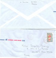 NOUVELLE CALEDONIE - COVER AIR MAIL Yv N°499 - 13.12.1985 /1 - Cartas & Documentos