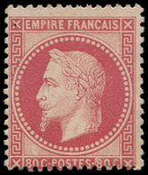 ** EMPIRE LAURE - 32   80c. Rose, TB - 1863-1870 Napoléon III Lauré