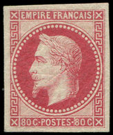 * EMPIRE LAURE - R32b  80c. Rose, ROTHSCHILD, TB - 1863-1870 Napoléon III Con Laureles