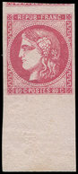 * EMISSION DE BORDEAUX - 49   80c. Rose, Grand BORD De FEUILLE, TB - 1870 Emisión De Bordeaux