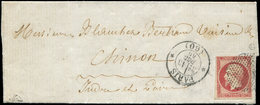 Let LETTRES DE PARIS - N°17B Obl. Cercle De Points 3304 S. LAC, Càd T1355 13/12/60, TTB. J - 1849-1876: Période Classique