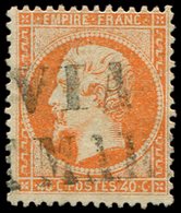 POSTE MARITIME - N°23 40c. Orange, Oblitéré Grand VIA (DI) MARE, TB - Schiffspost