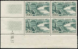 ** POSTE AERIENNE - 25   Bordeaux, BLOC De 4 CD 8/10/51, TB - 1927-1959 Neufs