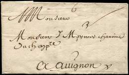 Let TAXE - LAC De TOULOUSE 28 Septembre 1672, "3", TB - 1859-1959 Afgestempeld