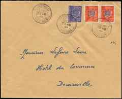 Let TIMBRES DE LIBERATION - DECAZEVILLE 2 Et 3 PAIRE, 60c. Et 70c. Obl. Càd DECAZEVILLE 28/8/44 S. Env., TB, Signé Mayer - Befreiung