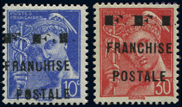 TIMBRES DE LIBERATION - MAURIAC 1/2 : ** Et *, TB - Libération