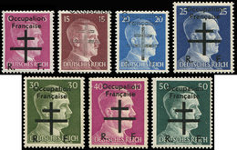 ** TIMBRES DE LIBERATION - OCCUPATION FRANCAISE 1/8 (sf. N°2) : N°1 *, TB - Liberation