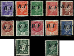 * TIMBRES DE LIBERATION - PONS 1/12 : La Série T II, TB - Liberation