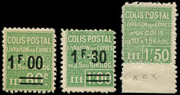 ** COLIS POSTAUX  (N° Et Cote Maury) - 65/69 (sf. 66), Livraison Par Exprès De 1926, La Série, TB - Mint/Hinged