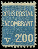 * COLIS POSTAUX  (N° Et Cote Maury) - 100  2f. Bleu, TB - Neufs