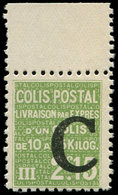 ** COLIS POSTAUX  (N° Et Cote Maury) - 115  2f15 Vert, Surch. C, Bdf, TB - Neufs