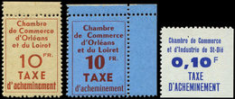 ** Spécialités Diverses - TIMBRES DE GREVE, ORLEANS  Et 7 : ST DIE, TB - Andere & Zonder Classificatie