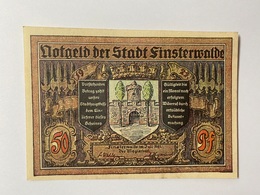 Allemagne Notgeld Finsterwalde 50 Pfennig - Collections