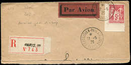 Let LETTRES DU XXe SIECLE - N°216 12/5/25, Paris, Devant LRec, Dernière Date D'usage, TB - Covers & Documents