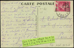 Let LETTRES DU XXe SIECLE - N°266 CP Ill. + 5 Mots Ordinaires, TB - Cartas & Documentos