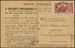 Let LETTRES DU XXe SIECLE - N°318 23/10/36, Imprimé Et Assimilé, TB - Lettres & Documents