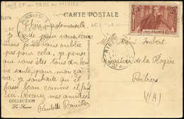 Let LETTRES DU XXe SIECLE - N°318 18/10/36 Thonon-L-B, CP + 5 Mots Ordinaires, TB - Lettres & Documents