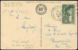 Let LETTRES DU XXe SIECLE - N°354 5/9/37, CP Ill., 5 Mots Ordinaires, TB - Cartas & Documentos