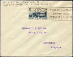 Let LETTRES DU XXe SIECLE - N°379 21/7/38 Versailles, Env. P. L'Etranger, TB - Lettres & Documents