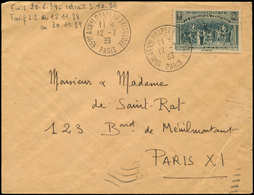 Let LETTRES DU XXe SIECLE - N°444 12/7/39, Paris S. Env., TB - Lettres & Documents