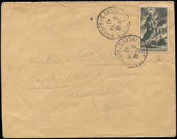 Let LETTRES DU XXe SIECLE - N°585 Obl. Paris 5/10/43 S. Env., TB - Covers & Documents