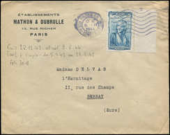 Let LETTRES DU XXe SIECLE - N°595 Obl. 6/4/44 S. Env., TB - Covers & Documents