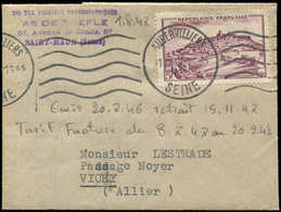 Let LETTRES DU XXe SIECLE - N°759 Obl. 1/8/47 S. Facture Ordinaire, TB - Covers & Documents