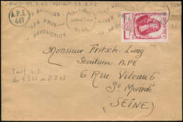 Let LETTRES DU XXe SIECLE - N°779 Obl. Càd Grenoble 19/6/47 S. Env. Ordinaire, TB - Briefe U. Dokumente