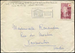 Let LETTRES DU XXe SIECLE - N°1090 Obl. Càd Paris 27/12/56 S. Env. Ordinaire, TB - Briefe U. Dokumente