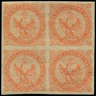 * Colonies Générales - 5    40c. Vermillon, BLOC De 4, TB - Other & Unclassified