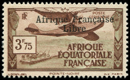 * A.E.F. PA 16 : 3f75 FRANCE LIBRE, TB. Br - Other & Unclassified