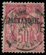 ALEXANDRIE 14 : 50c. Rose T I, Obl., TB - Autres & Non Classés