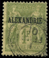 ALEXANDRIE 16 : 1f. Vert-olive, Obl., TB - Other & Unclassified